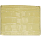 Vivienne Westwood Green Flat Card Holder