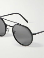 Ray-Ban - Round-Frame Metal Sunglasses
