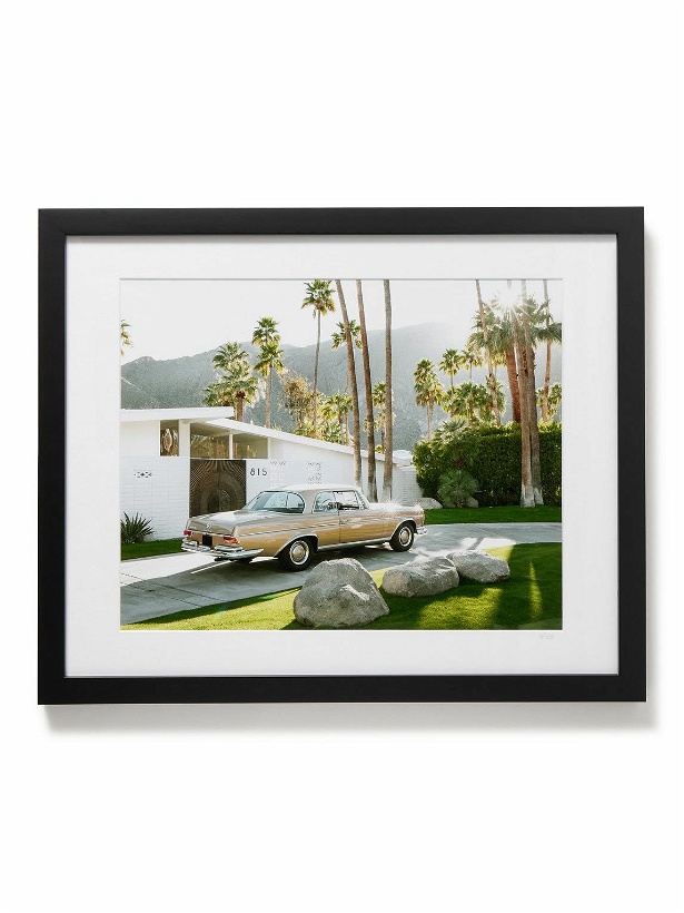 Photo: Sonic Editions - Framed 2019 Mercedes-Benz in Palm Springs Print, 16&quot; x 20&quot;