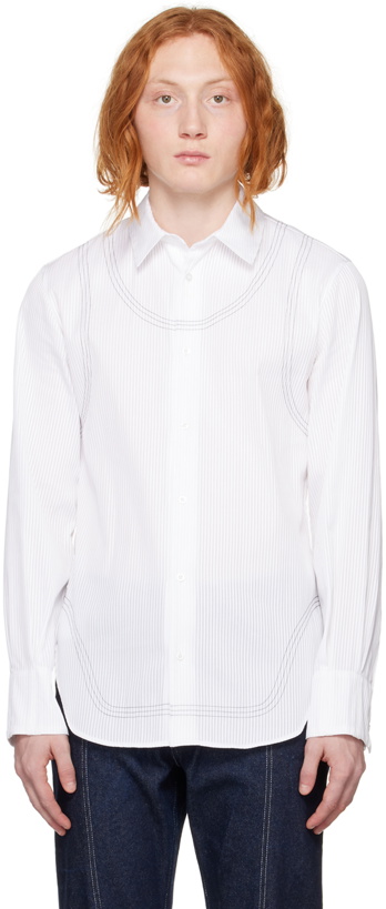 Photo: Steven Passaro SSENSE Exclusive White Shirt