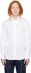 Steven Passaro SSENSE Exclusive White Shirt
