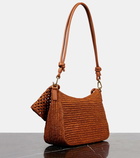 Loewe Paula's Ibiza Ola Small raffia shoulder bag