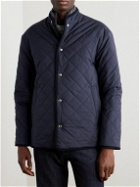 Loro Piana - Sanjo Reversible Storm System® Cashmere and Quilted Wind Storm® Jacket - Blue