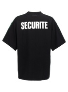 VETEMENTS polizei/securite T-shirt