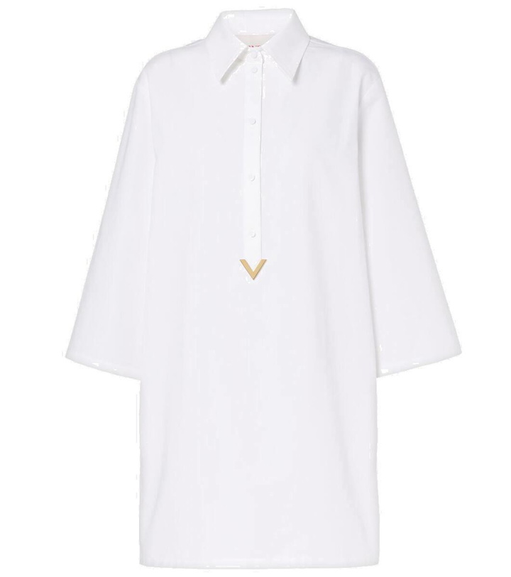 Photo: Valentino Cotton and linen minidress
