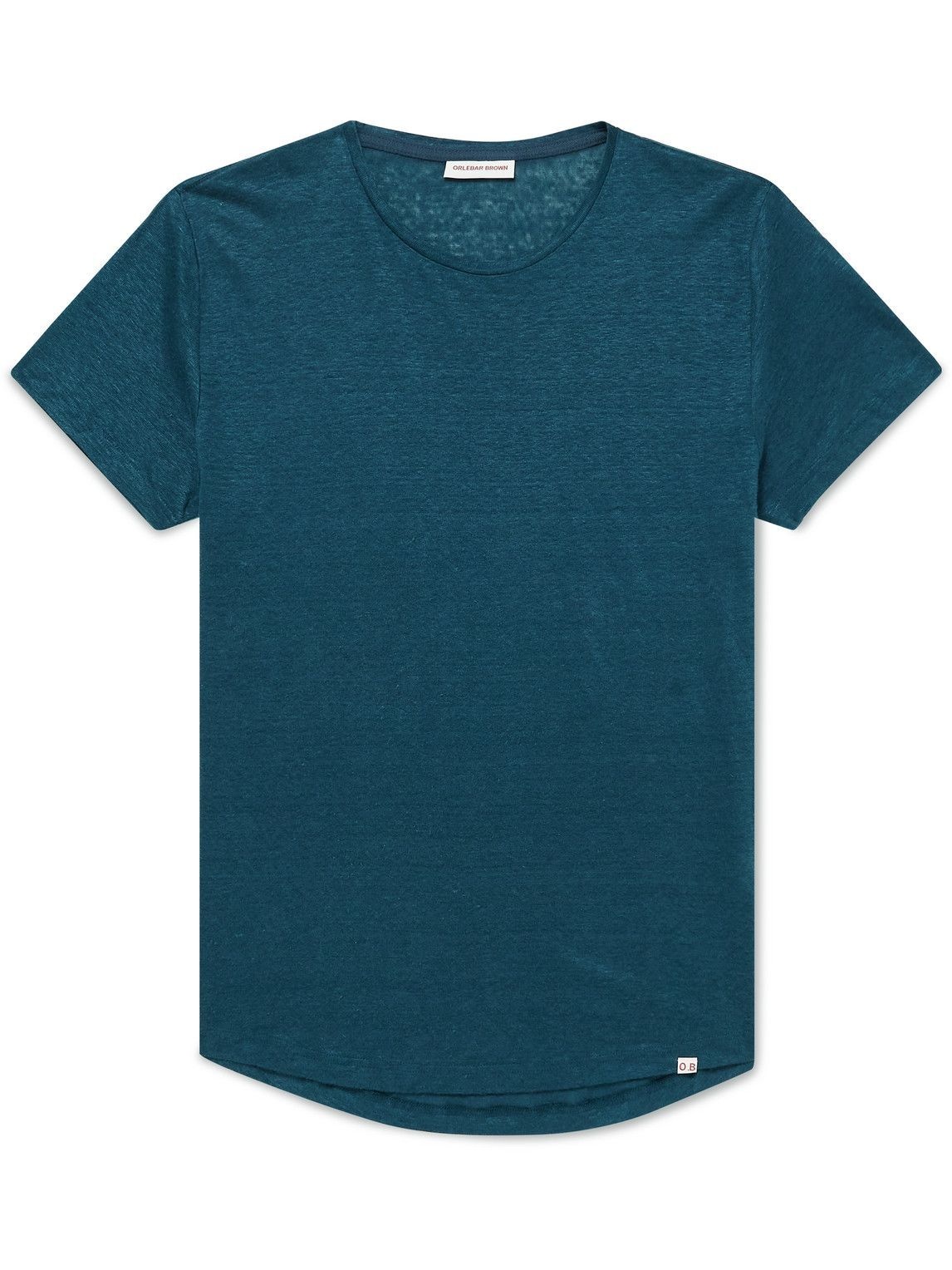 Orlebar Brown - Linen T-Shirt - Blue Orlebar Brown