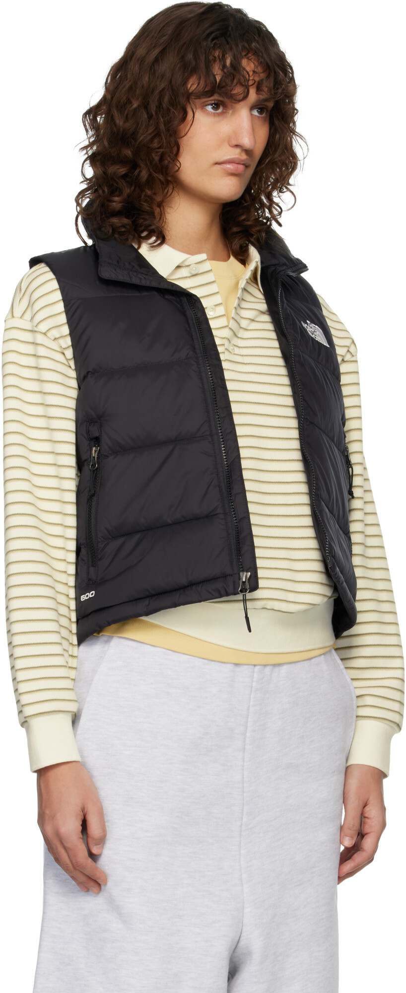 The North Face Black Hydrenalite A-Line Down Vest