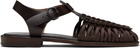 HEREU Brown Alaro Sandals