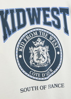 Kidwest Cote Dzur Printed Cotton T-shirt White