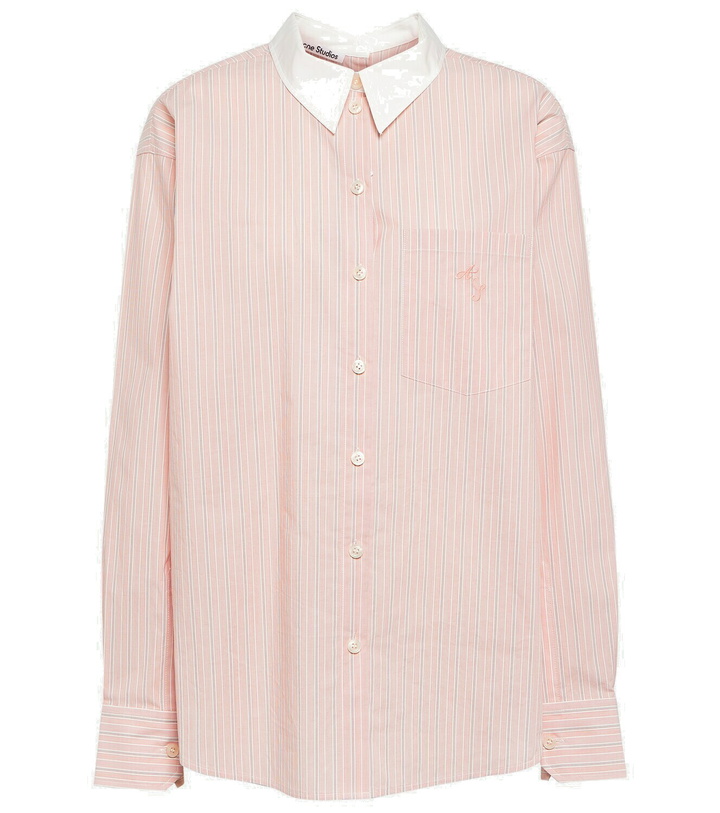 Photo: Acne Studios Striped cotton shirt