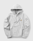 Carhartt Wip American Script Hoodie Grey - Mens - Hoodies