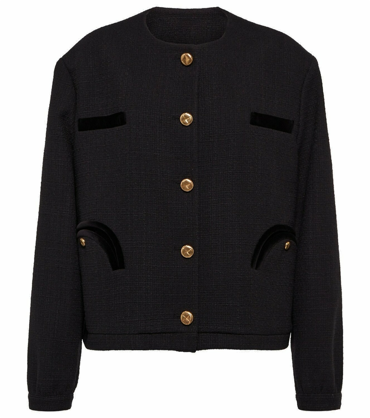 Photo: Blazé Milano Gliss cotton-blend bouclé jacket