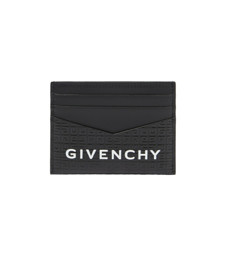 Photo: Givenchy - Logo leather card holder