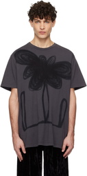 Collina Strada Gray Painted T-shirt
