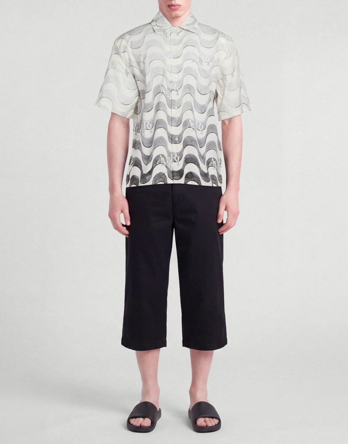 Amiri Mens Shirt in Grey