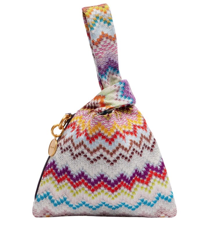 Photo: Missoni Zigzag Small jacquard top-handle bag
