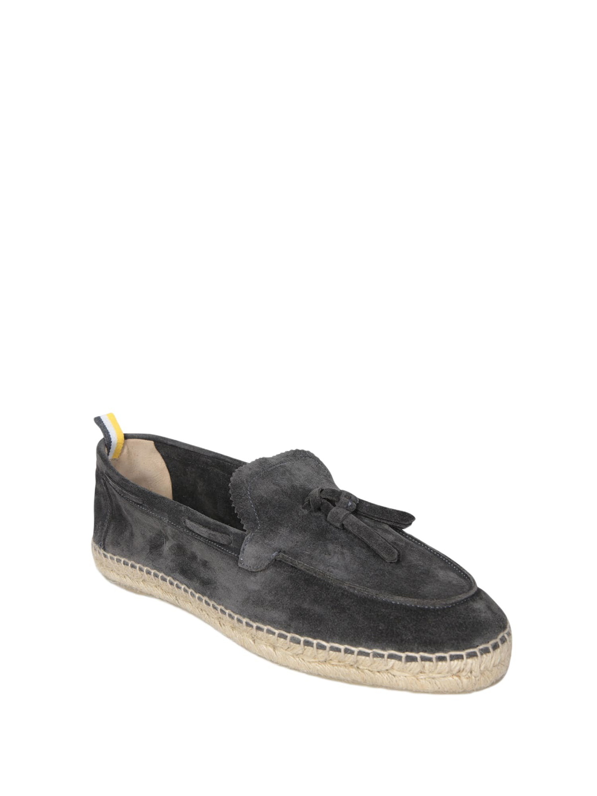 Castañer Antracite Nappa Suede Espadrilles