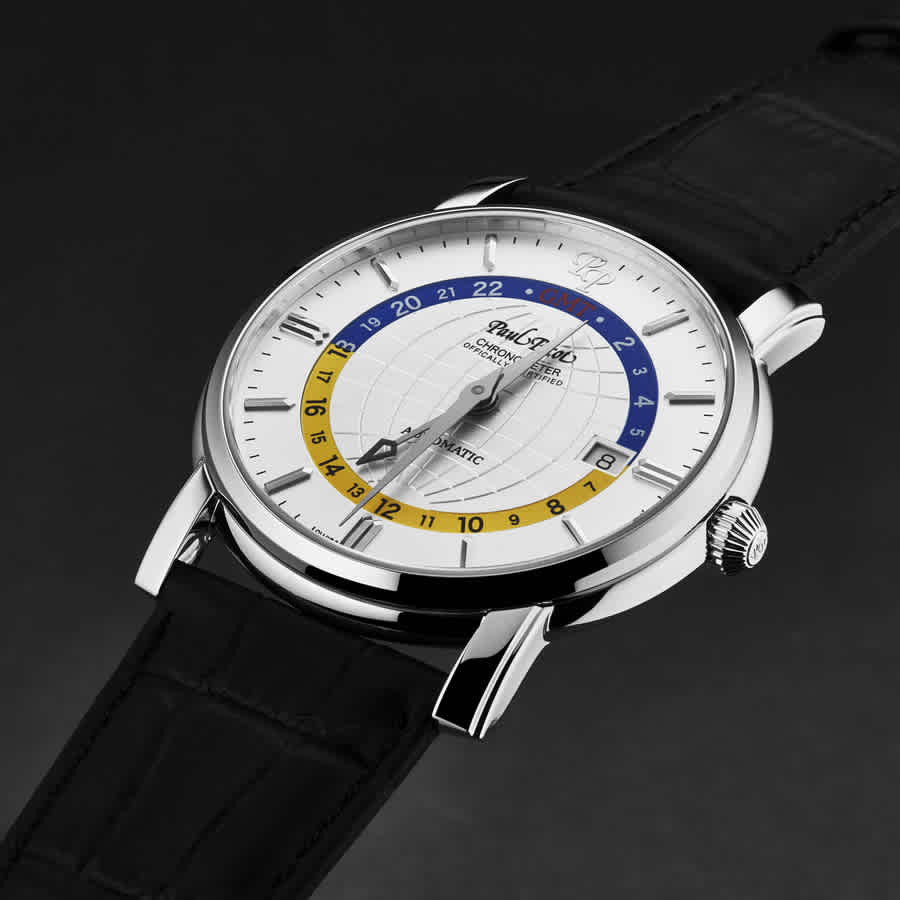 Paul Picot Firshire Automatic Silver Dial Mens Watch P3755.SG.GMT.1131.7601