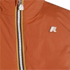 K-Way Orange Nylon Casual Jacket