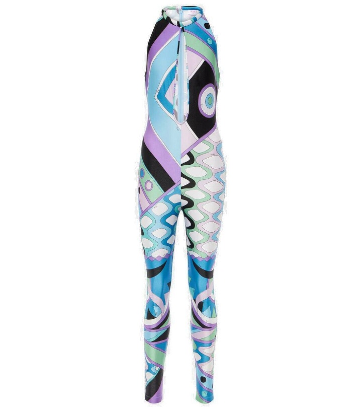 Photo: Pucci Printed cutout catsuit
