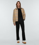 Burberry - Reversible checked cotton jacket