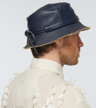 Jacquemus - Le Bob Mentalo leather bucket hat