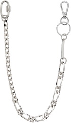 IN GOLD WE TRUST PARIS SSENSE Exclusive Silver Pants Chain