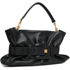 BALMAIN Black Medium Anthem Bag