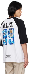 AAPE by A Bathing Ape White Camouflage T-Shirt