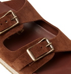 Yuketen - Arizonian Leather Slides - Brown