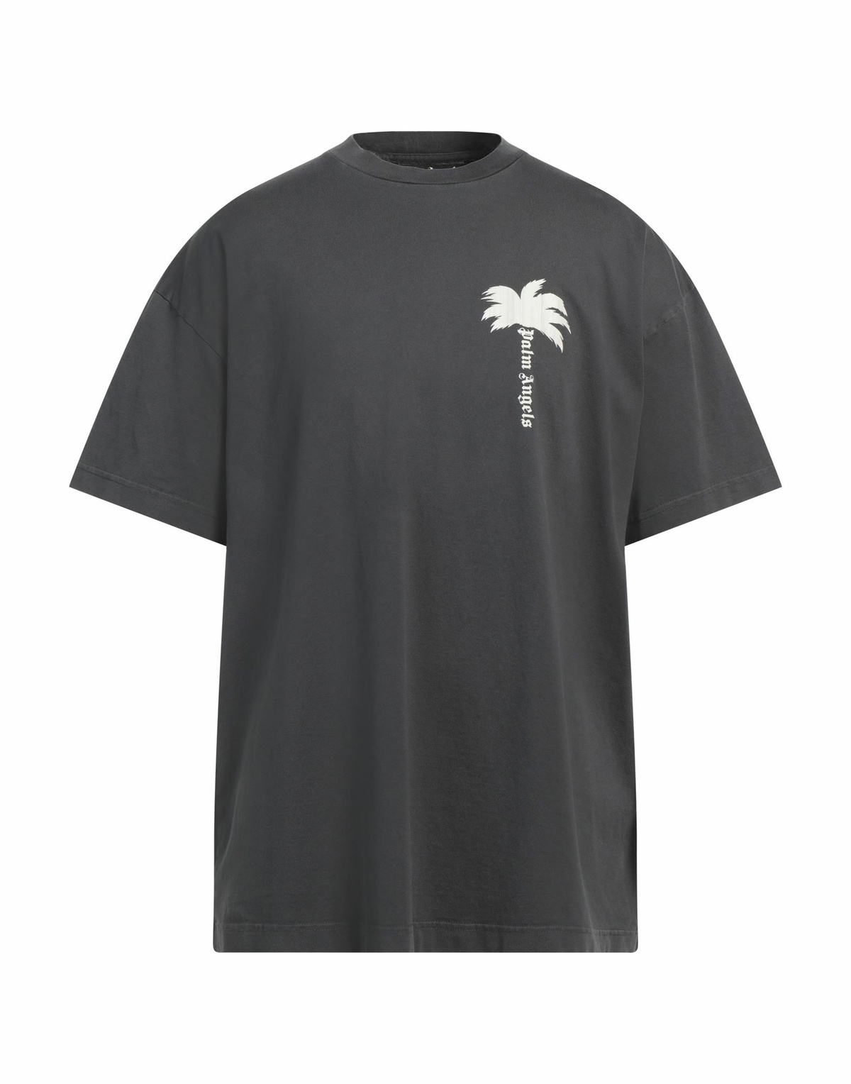 Palm Angels Mens T-shirt Charcoal