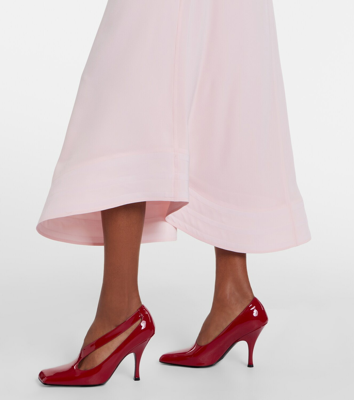 Stella McCartney Silk midi skirt