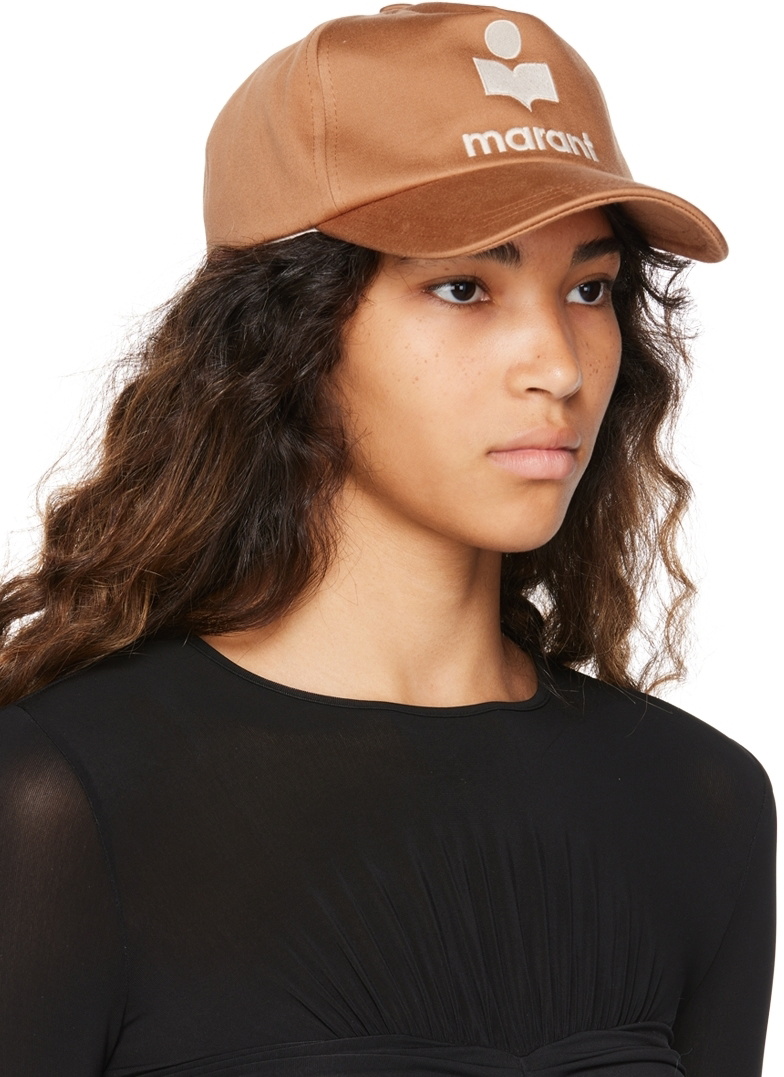 Isabel Marant Orange Tyron Cap