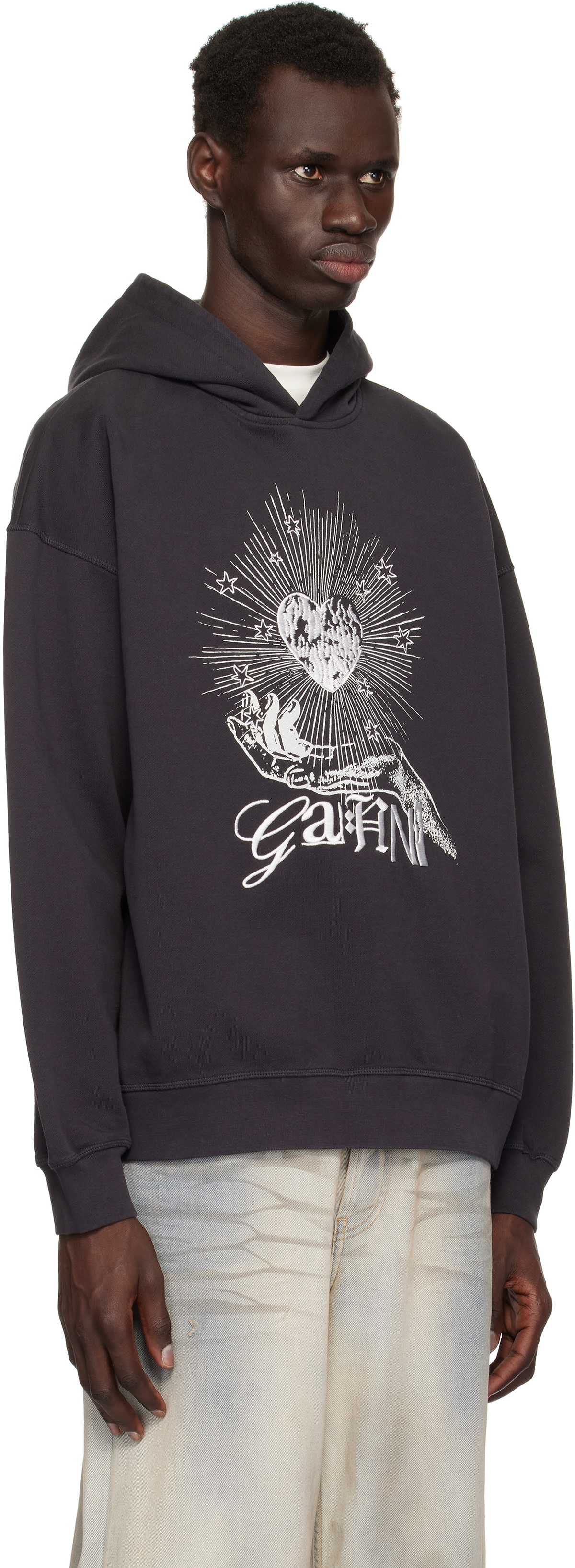 Isoli Heart Oversized Hoodie main image 1
