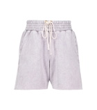 Les Tien - Cotton fleece shorts