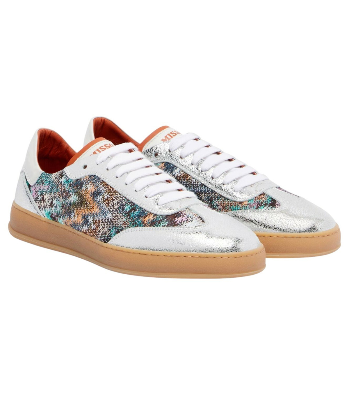 Missoni - Replica zig-zag canvas sneakers Missoni