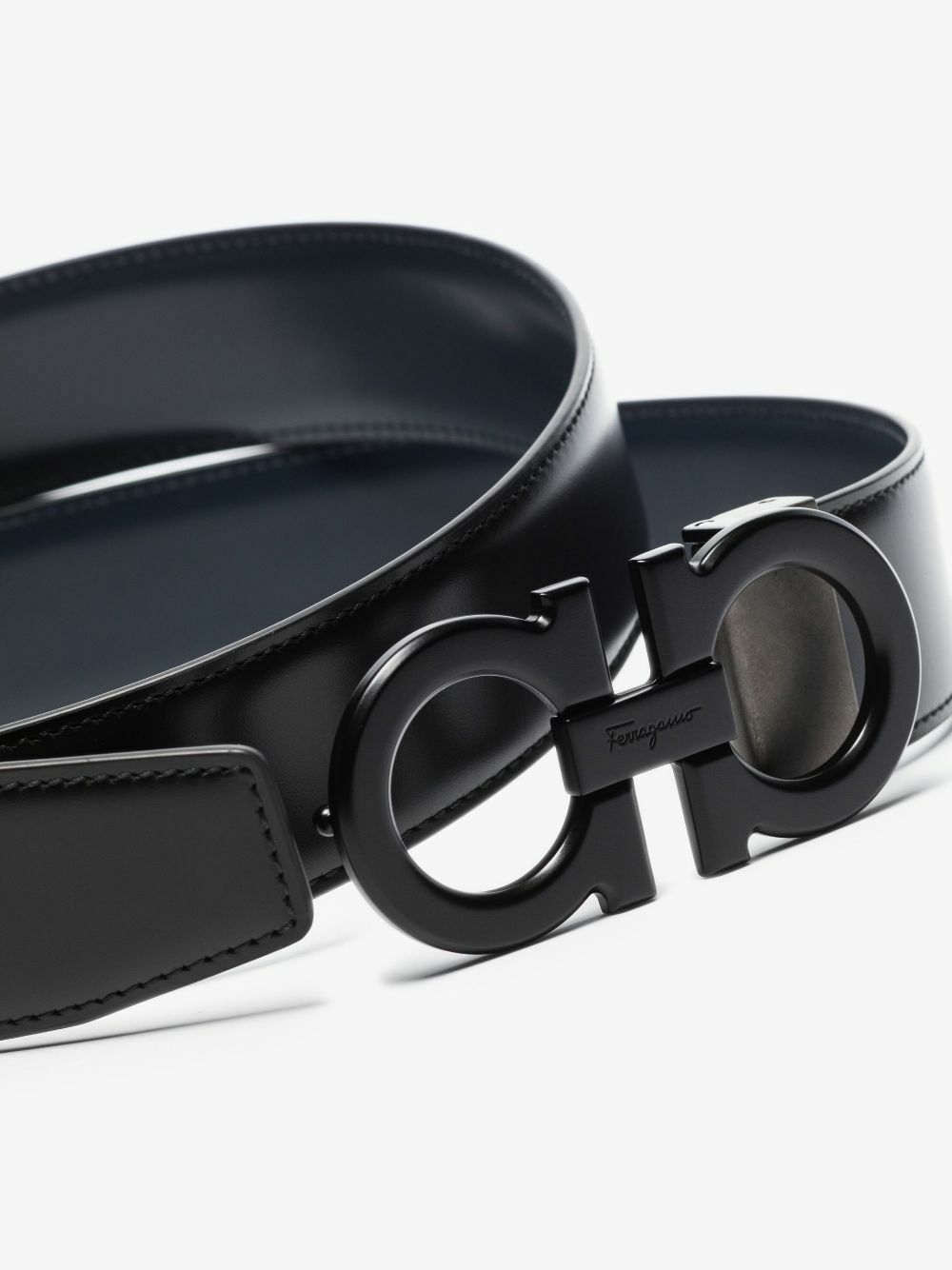 salvatore ferragamo double gancio belt