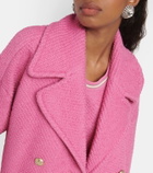 REDValentino Double-breasted wool-blend coat