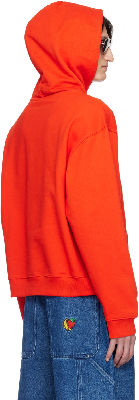 Sky High Farm Workwear Red Print Hoodie
