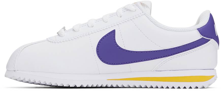 white nike cortez kids