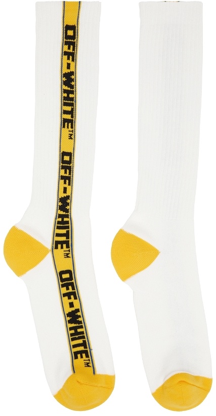 Photo: Off-White White Industrial Belt Socks