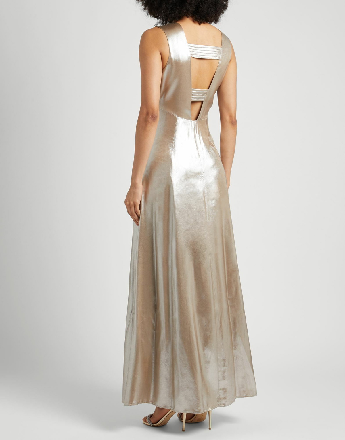 Peserico Womens Maxi dress in Beige