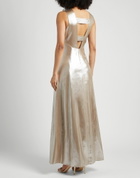 Peserico Womens Maxi dress in Beige