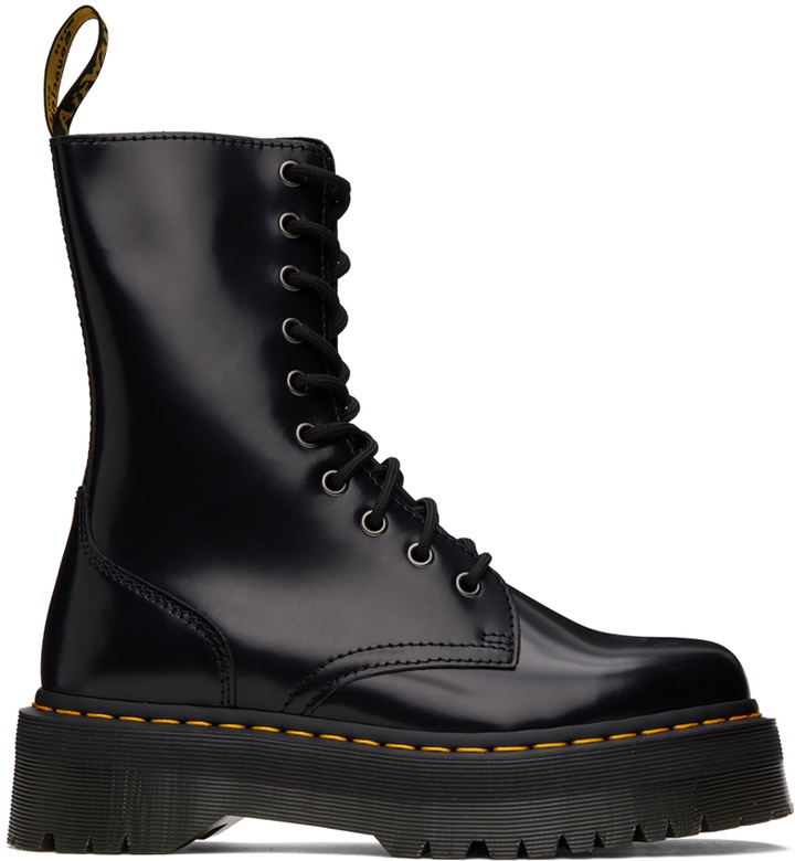 Photo: Dr. Martens Black Jadon Hi Boots