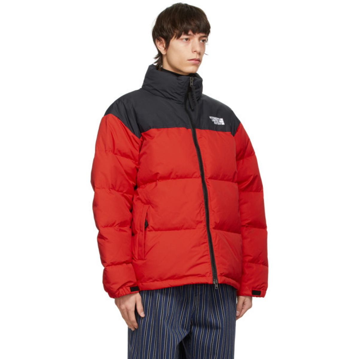 VETEMENTS Black and Red Limited Edition Puffer Jacket Vetements