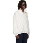 Acne Studios Off-White Washed Logo Jacket