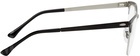 Ray-Ban Black Clubmaster Semi-Rimless Glasses