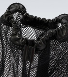 Tom Ford Leather-trimmed backpack