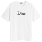 Dime Men's Classic Spiked T-Shirt in White