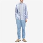 Polo Ralph Lauren Men's Stripe Button Down Oxford Shirt in Blue Multi